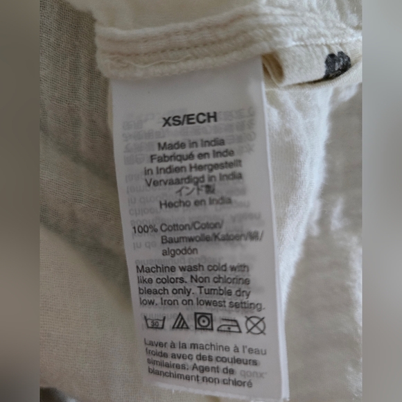 Madewell cotton top size XS women's - Picture 3 of 3